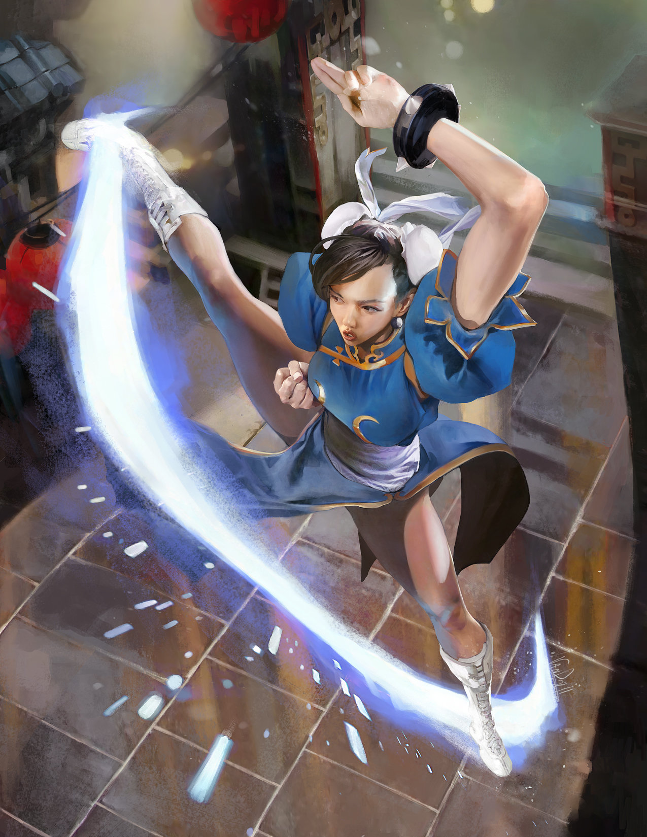 Artstation 15 Chun Li Daniel Vendrell Oduber