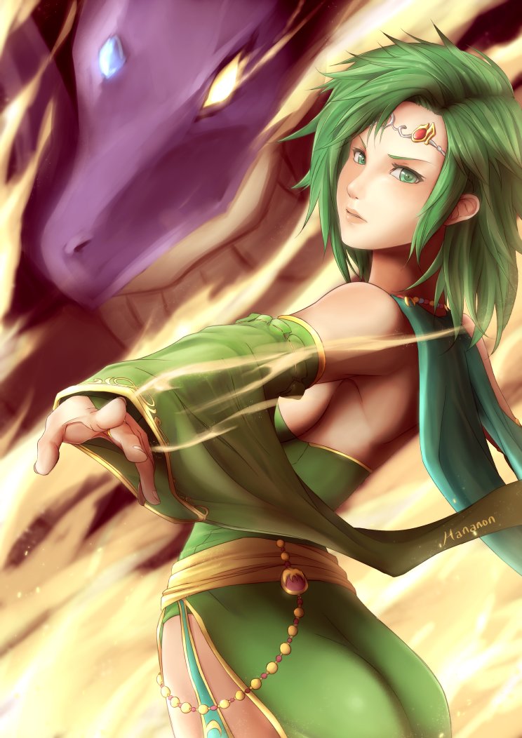 Artstation Ff Iv Rydia Hananon Artworks