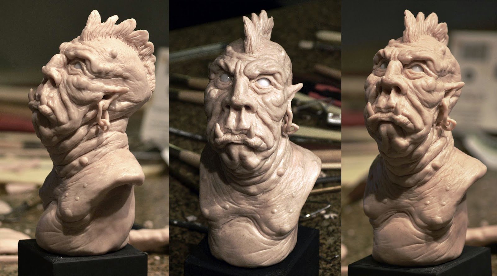 ArtStation - Verschiedene Skulpturen aus Super Sculpey