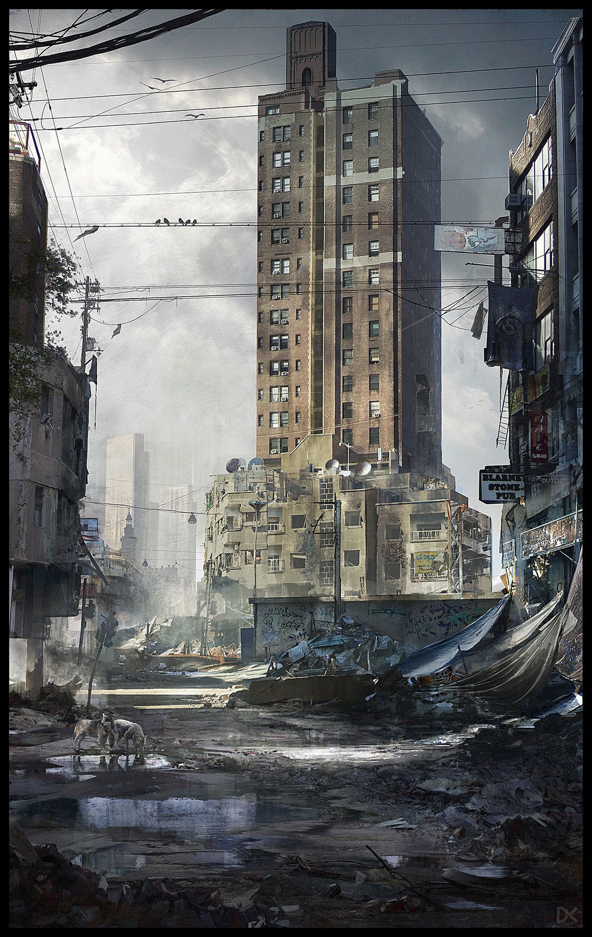 ArtStation - Abandoned city