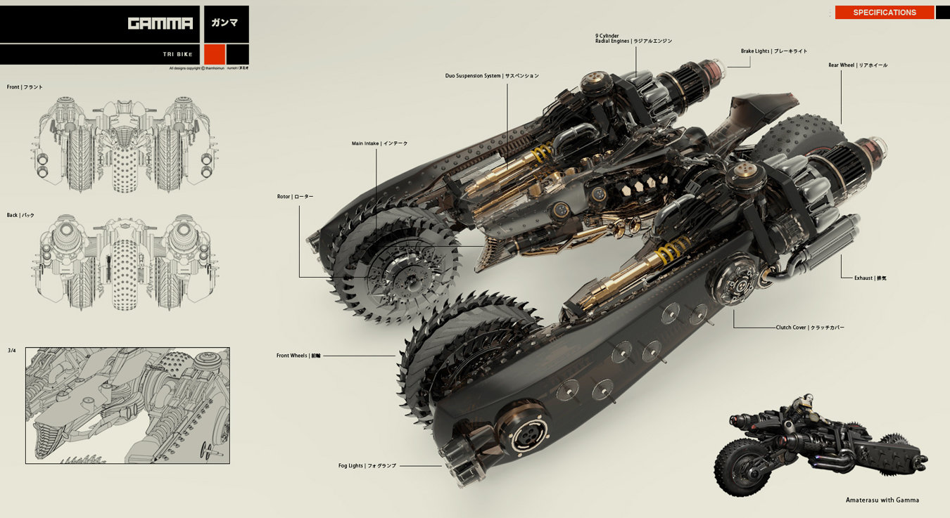 KAMI | GAMMA BIKE 2