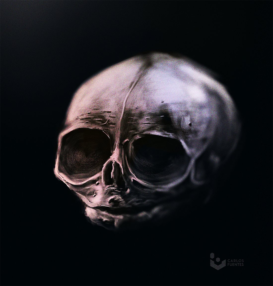 Carlos Fuentes Baby Skull