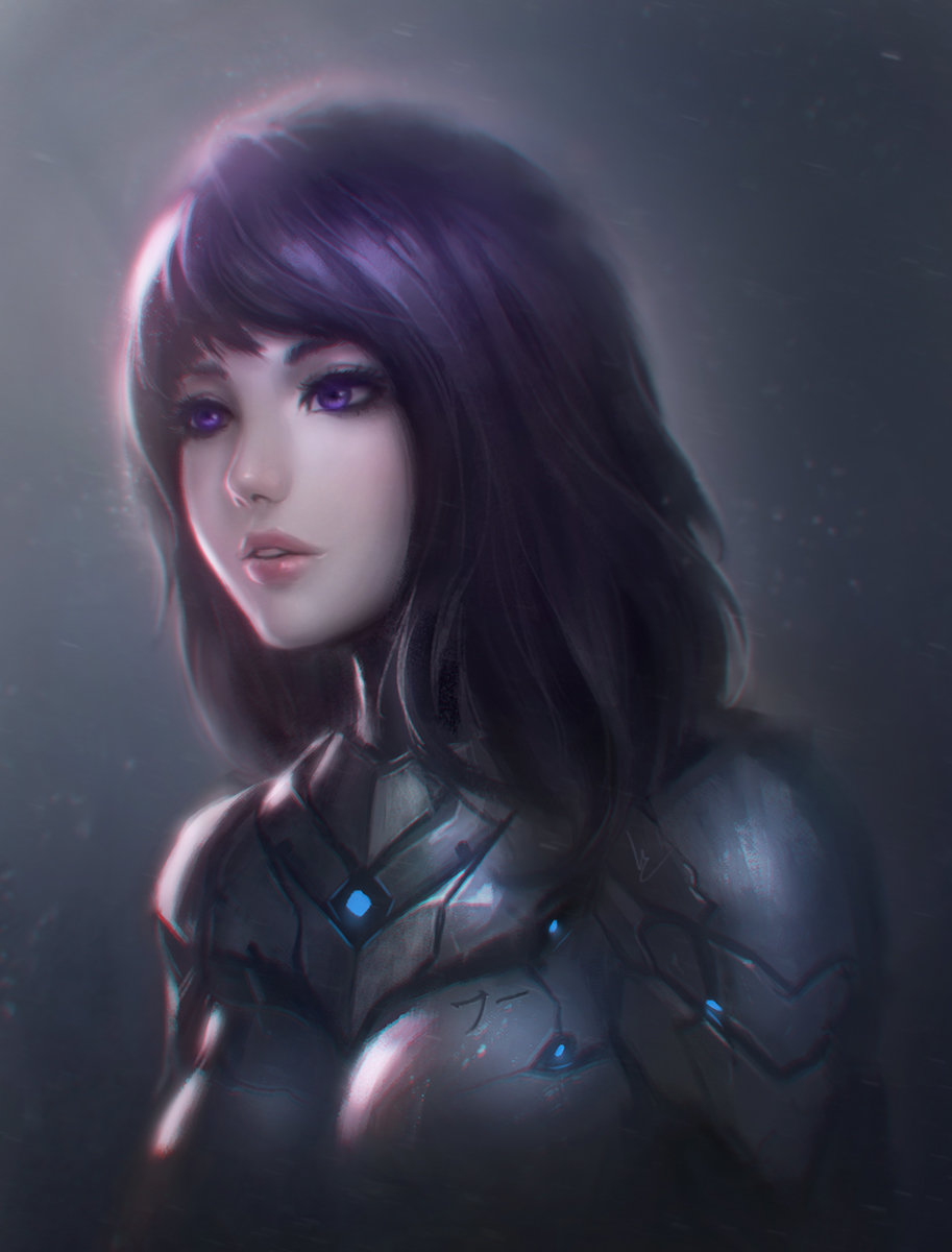 Artstation Scifi Girl Vu Nguyen Hydestudio