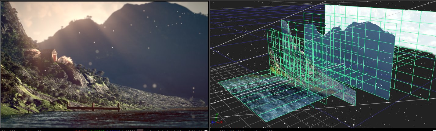 Artstation Creating 3d Scene With 2d Image Nuke Compositing