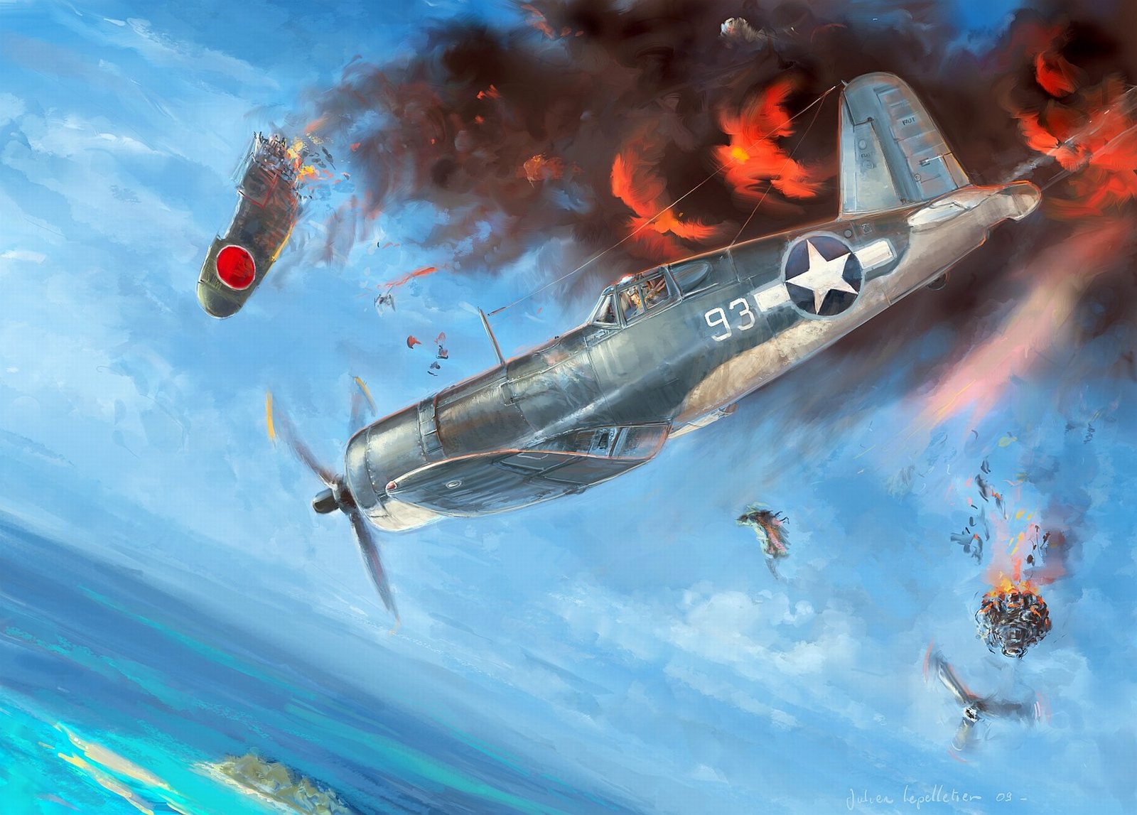 Julien lepelletier ART - Corsair F-4u1
