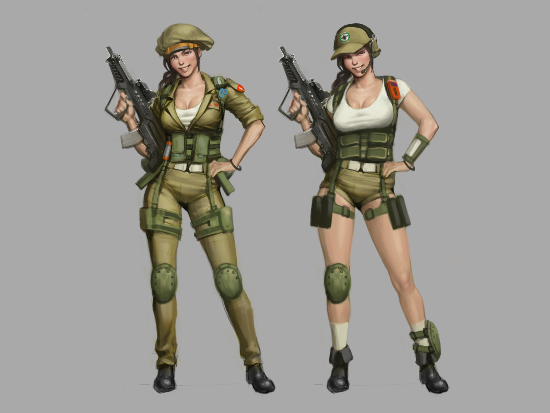 Sungwook Kang special force character concept (Sayaret Matkal)