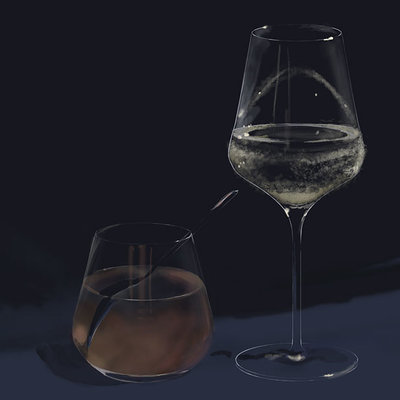 Agnes swart glasses water sirup