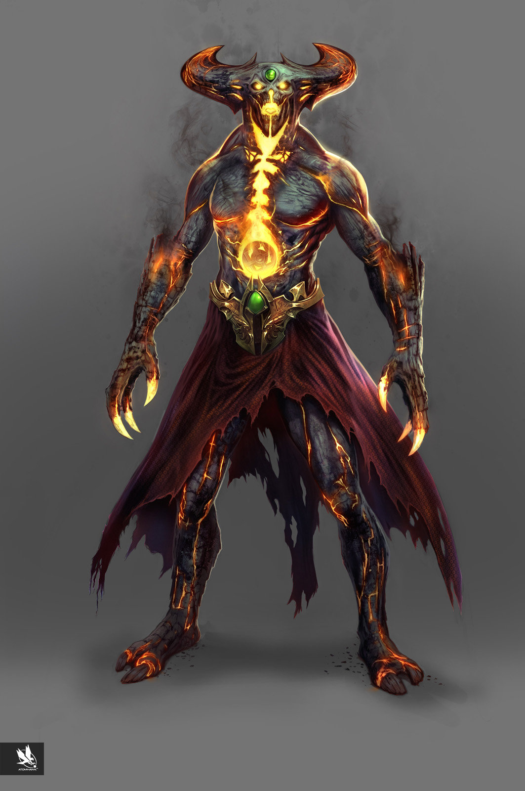 The Jewel Within The Flames Atomhawk-design-nrs-dark-shinnok-colour-013ck