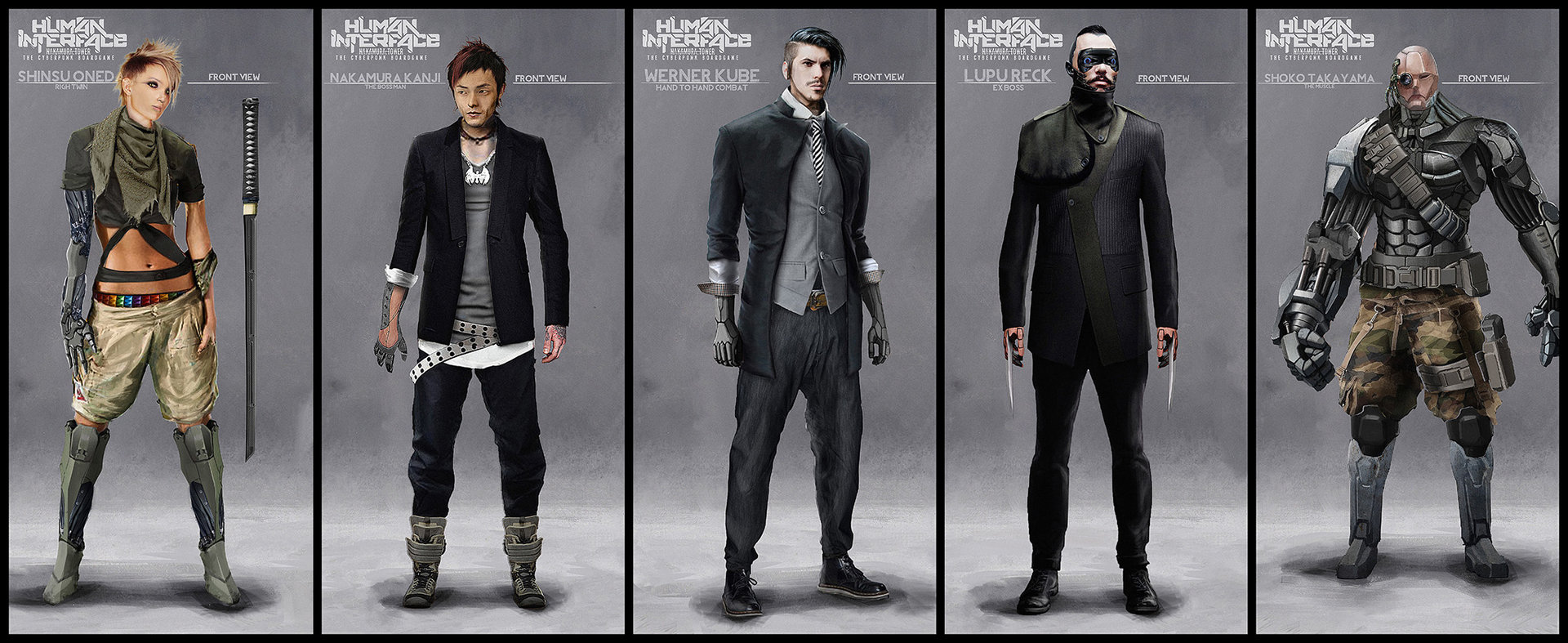 Artstation Human Interface Character Concept Art Darius