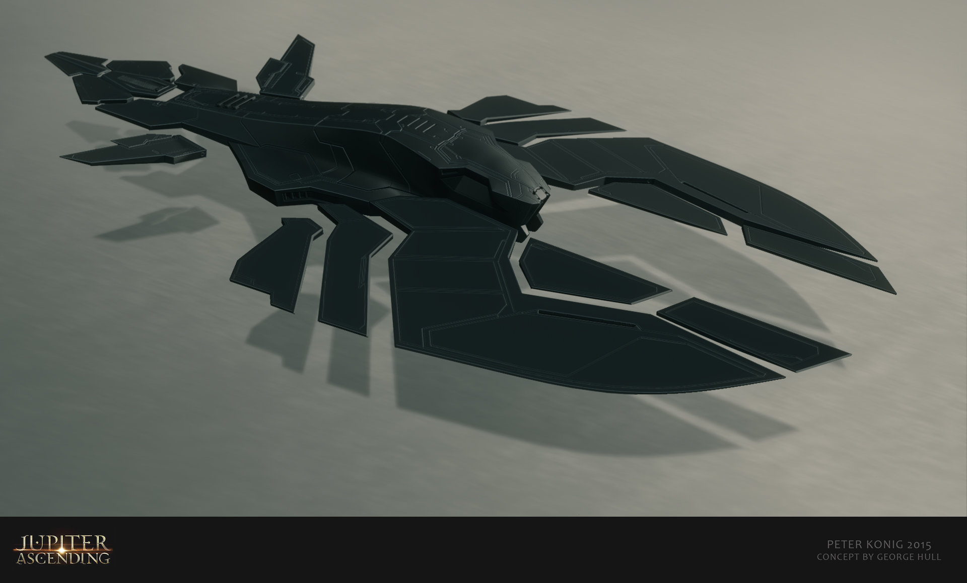 Artstation Jupiter Ascending Wraith Fighters 3d Maquettes