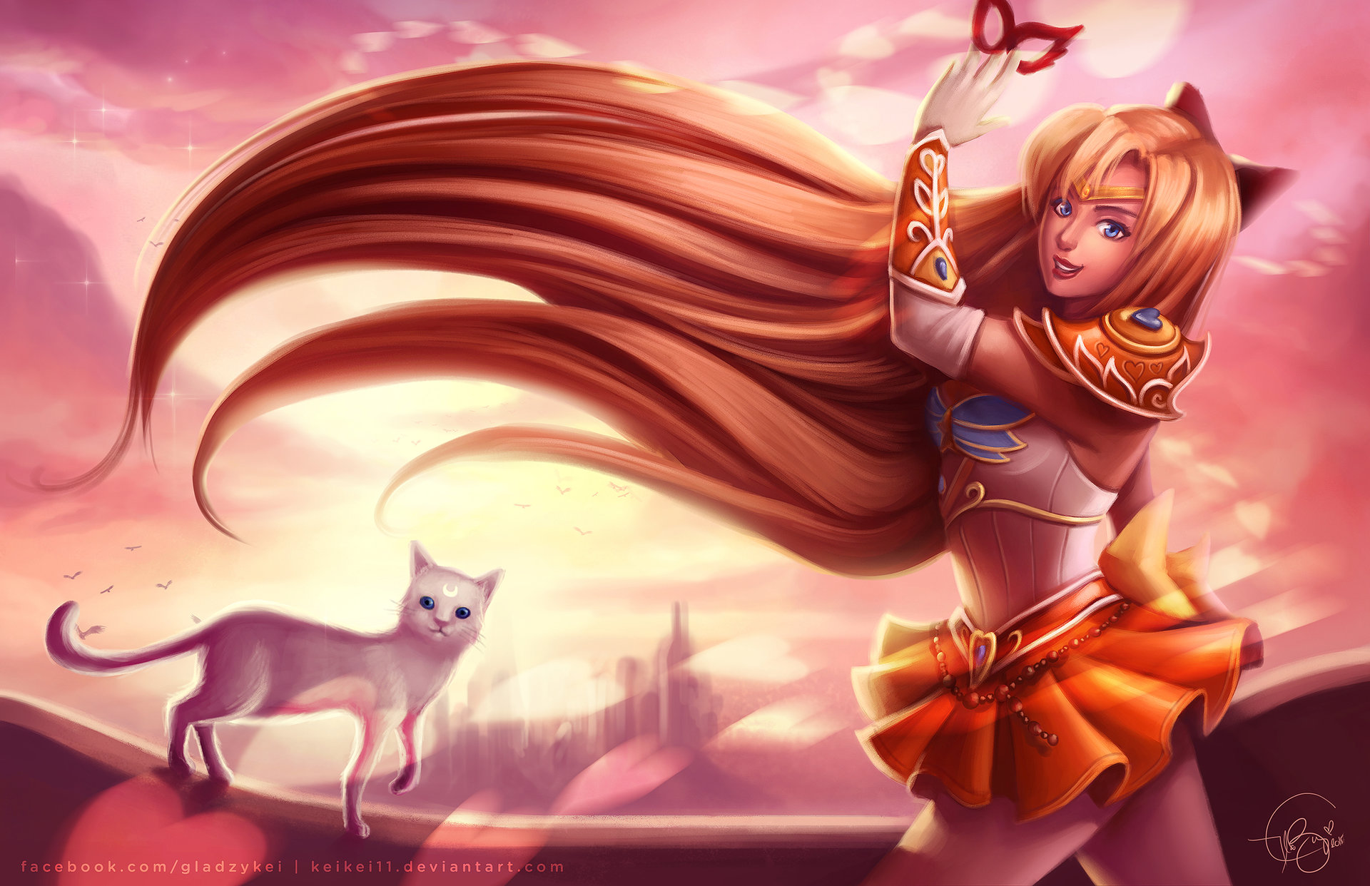 Artstation Sailor Venus Fantasy Warrior Concept Art