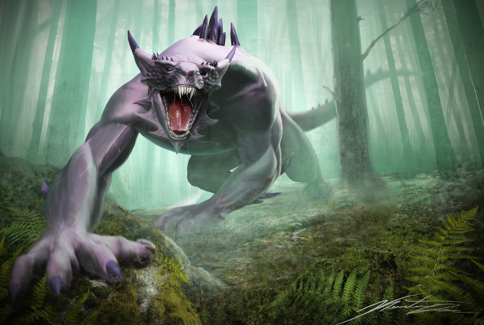 Charging Baloth