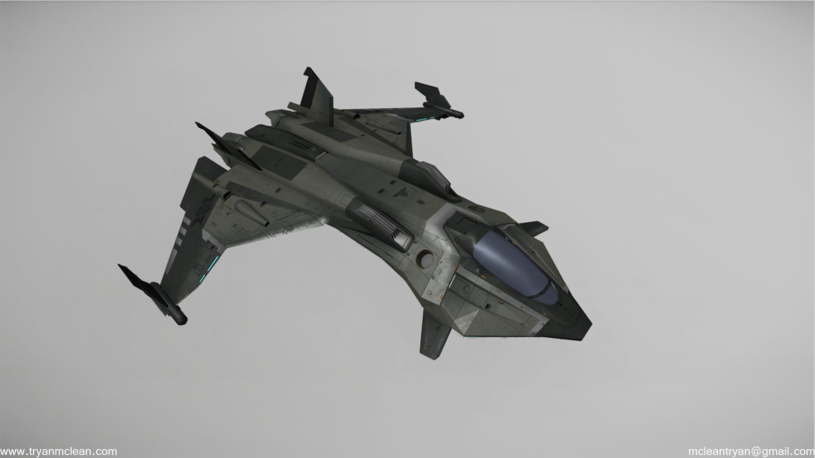 Star Citizen Subscriber Flair Model Ship. Modelling by my, down res from in game model. Textures by CIG Austin. 