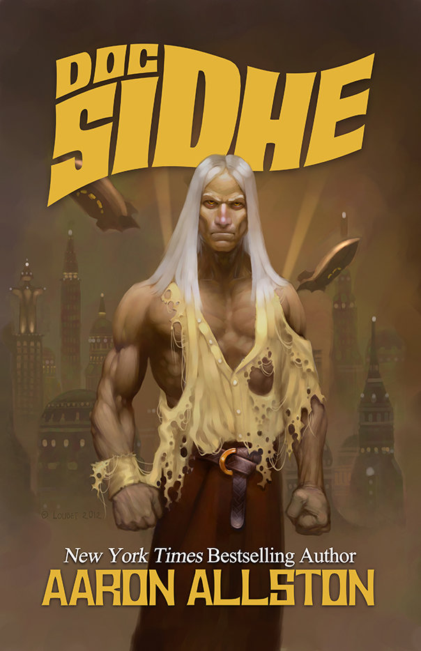 Cover to Doc Sidhe reprint, by Aaron Allston