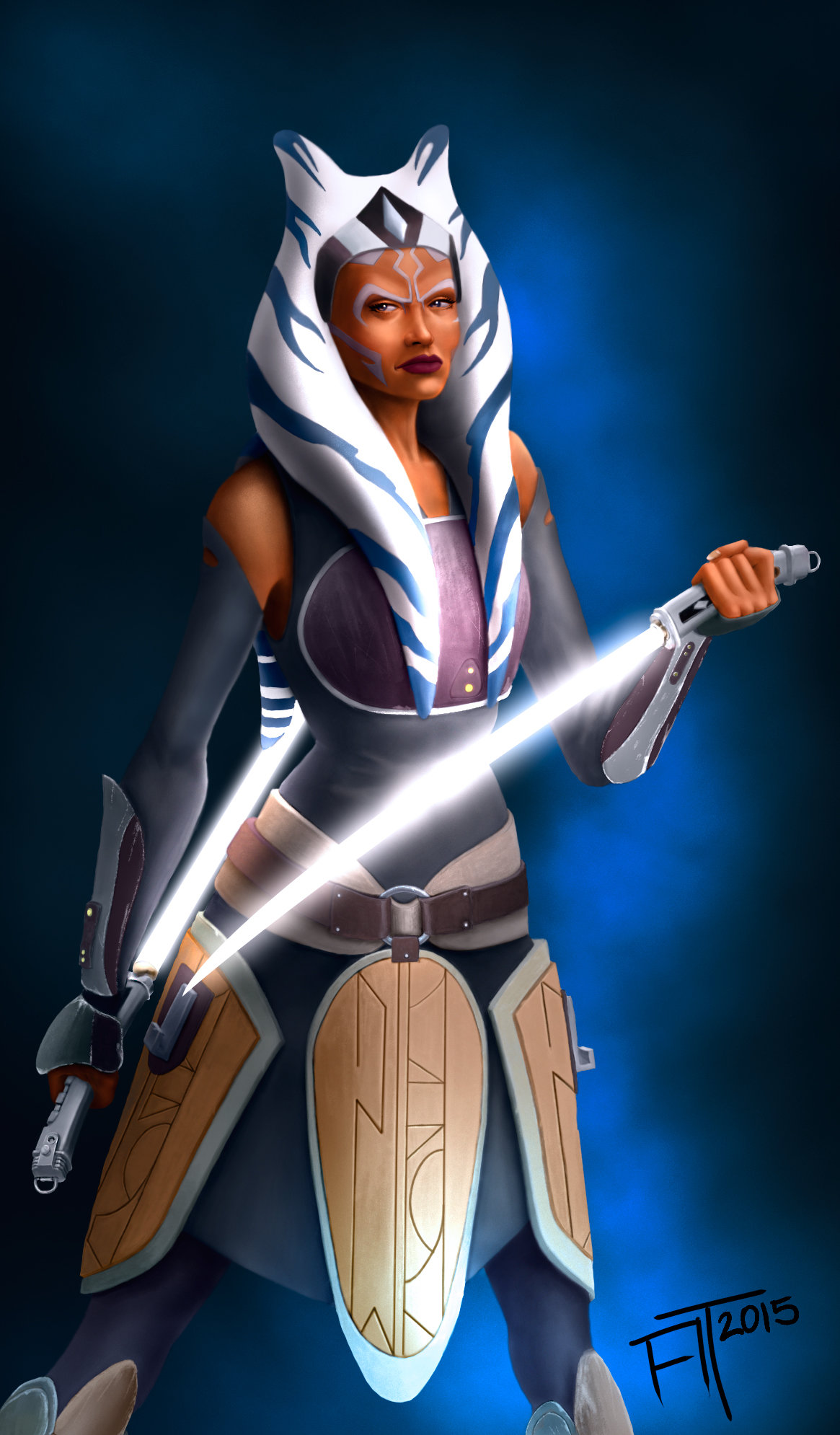 Artstation Rebels Ahsoka Tano Andrew Tsang