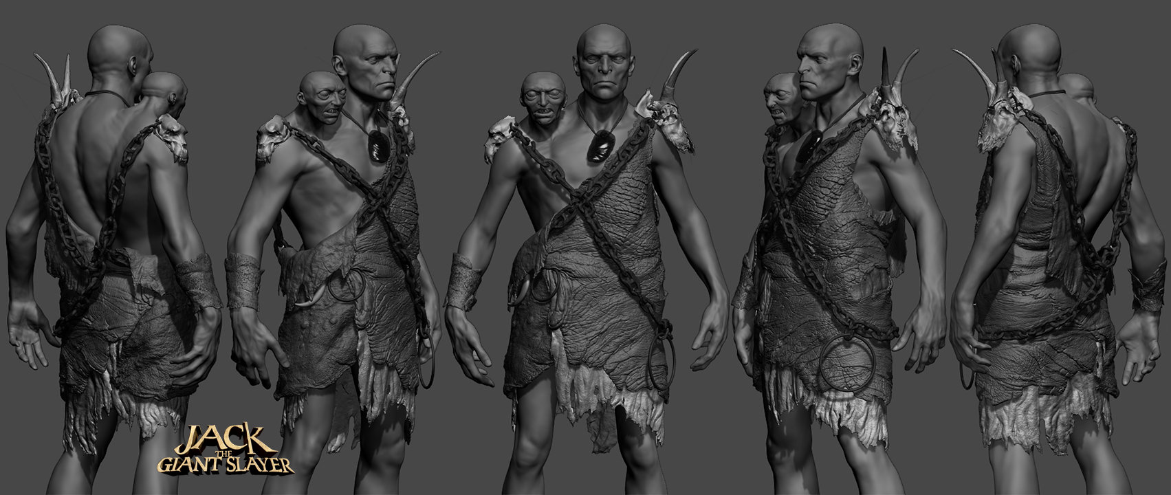 Artstation Jack The Giant Slayer Costume Models David Dame