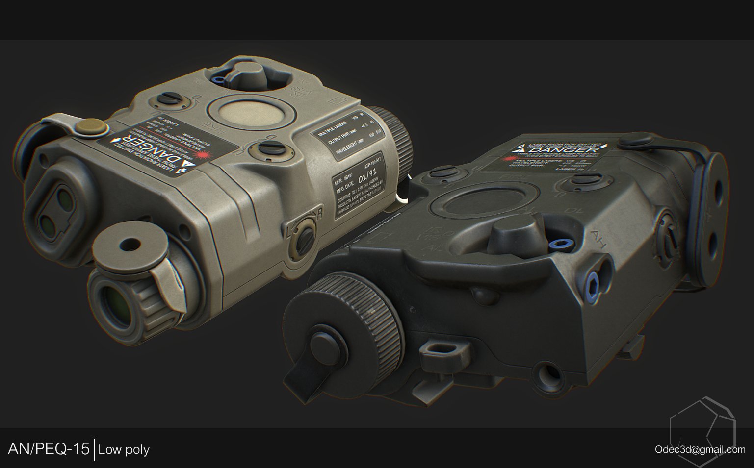 Artstation Low Poly An Peq 15 Valerio De Carolis
