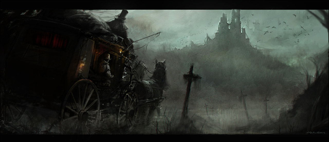Artstation Jonathan Harker Dracula S Guest Sebastien Ecosse