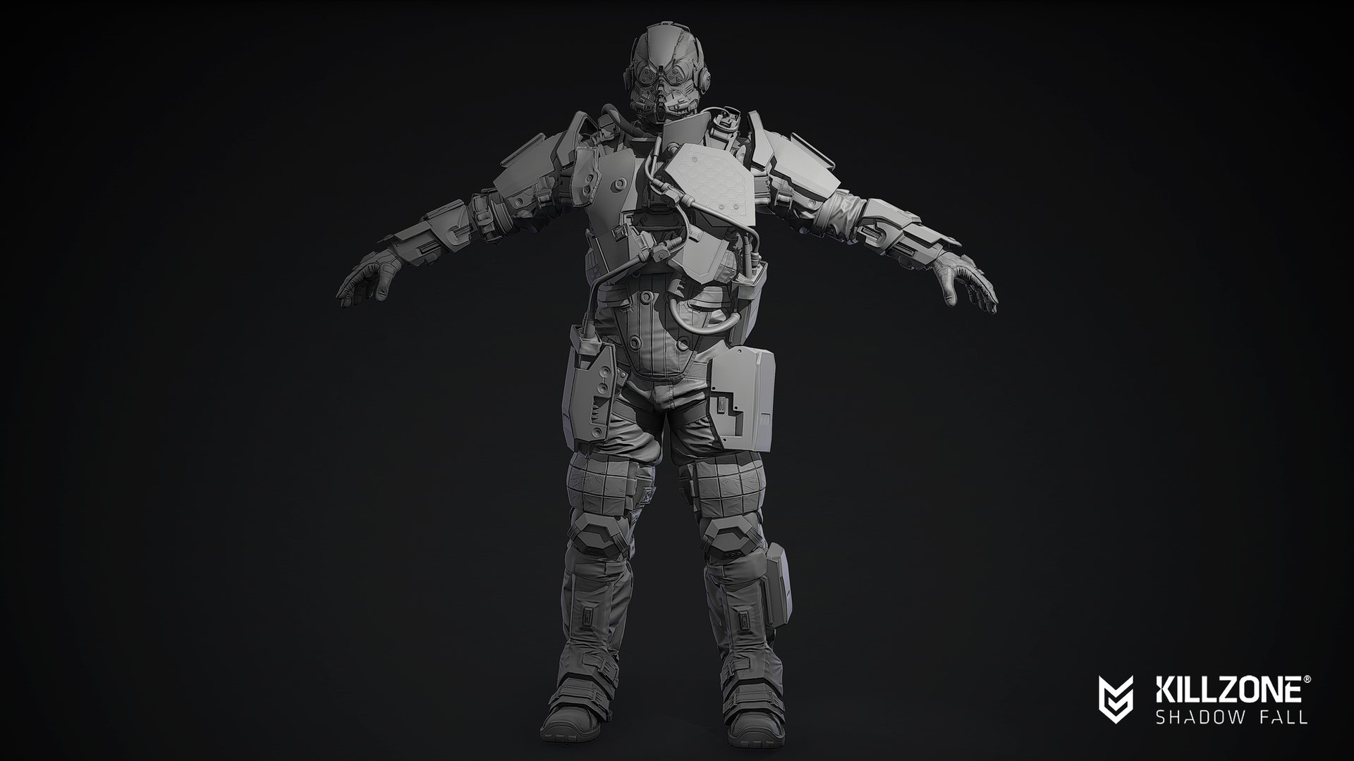 Artstation Killzone Shadow Fall Helghast Commando Arno Schmitz