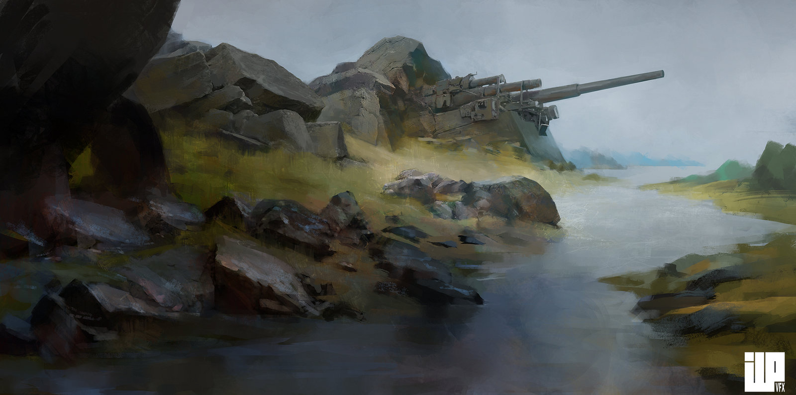 Beach cannon