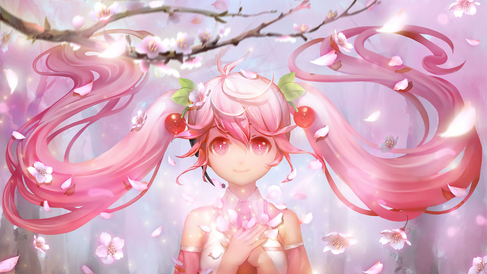 Artstation Sakura Miku Orry Lee