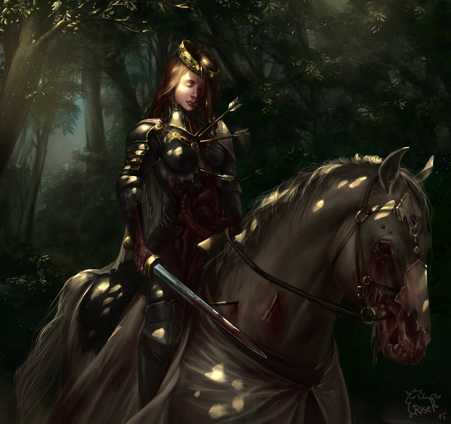 Revenge of the queen. Revenge of the queen