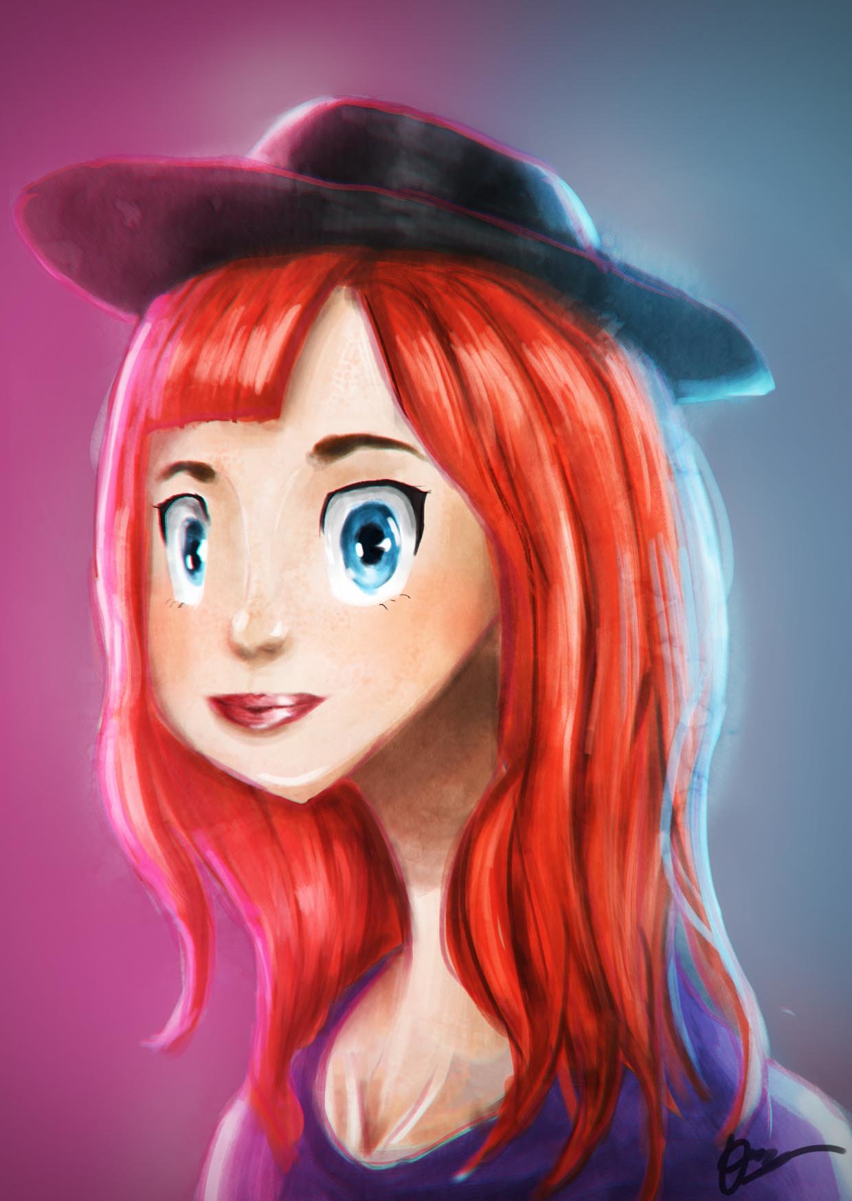 ArtStation Ginger Girl