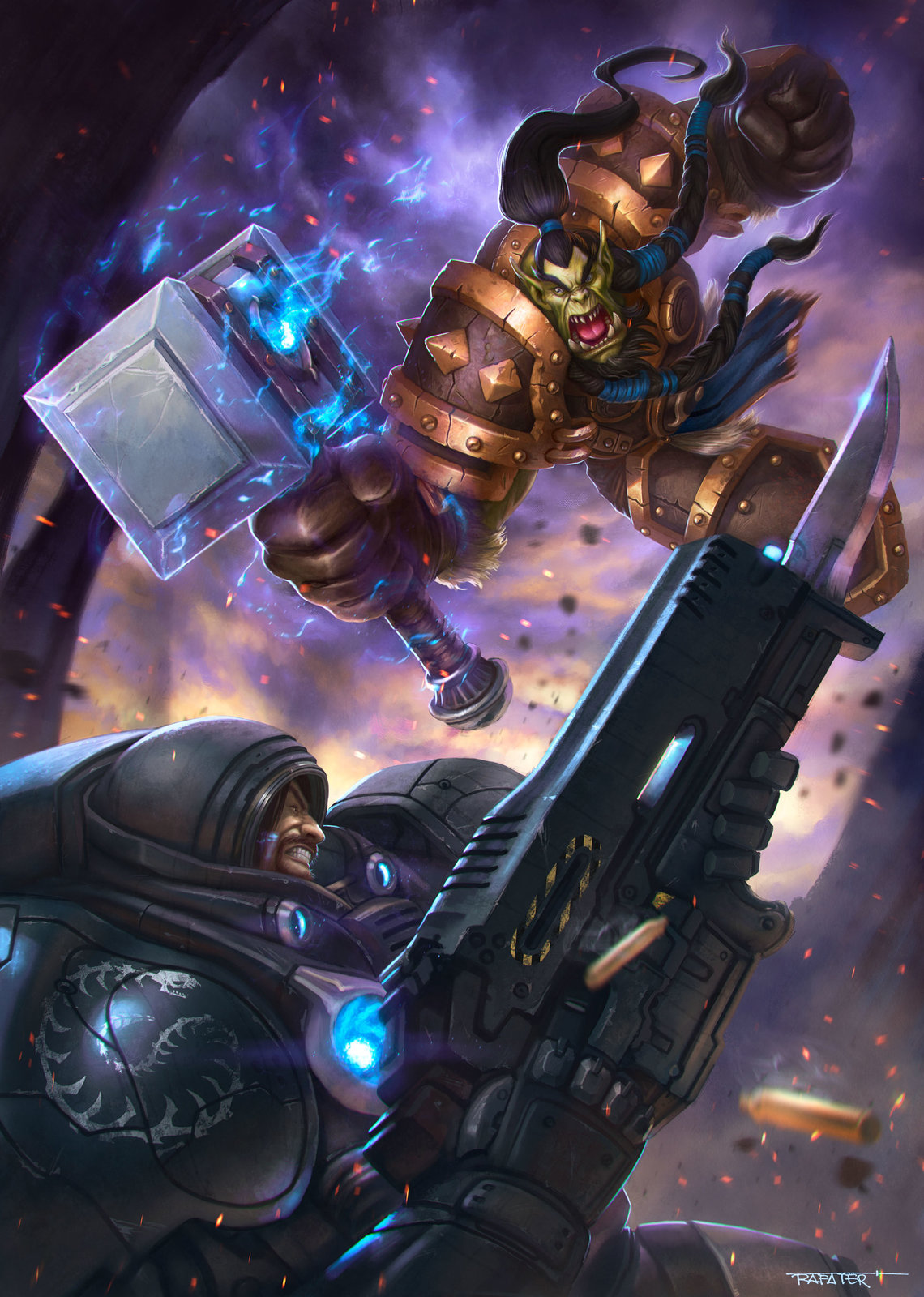 Heroes of the Storm contest - Thrall vs Raynor