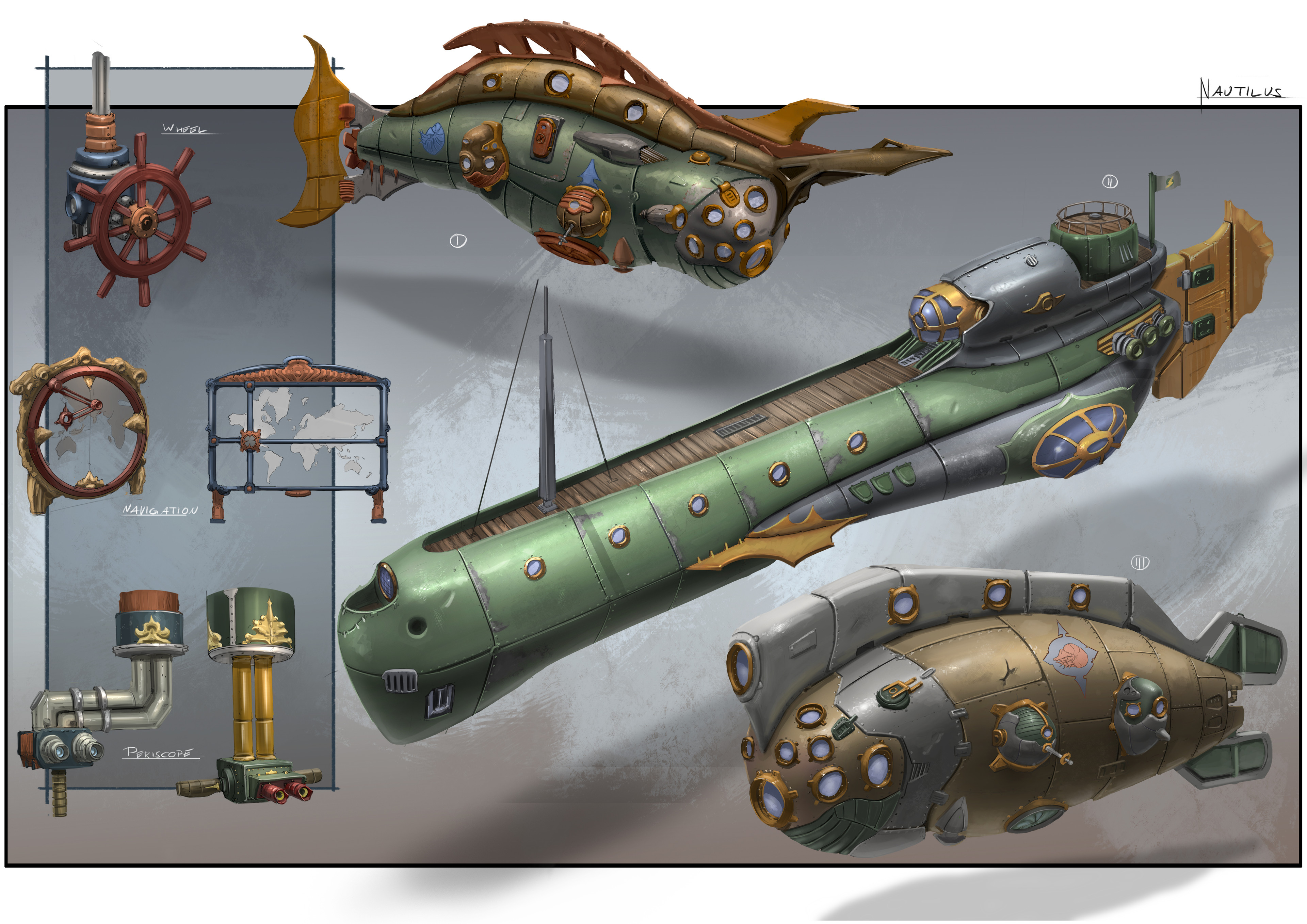 Steam Submarines