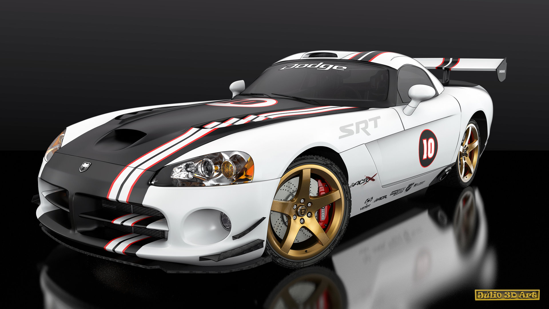Artstation 2010 Dodge Viper Srt10 Acr X Julio Cesar
