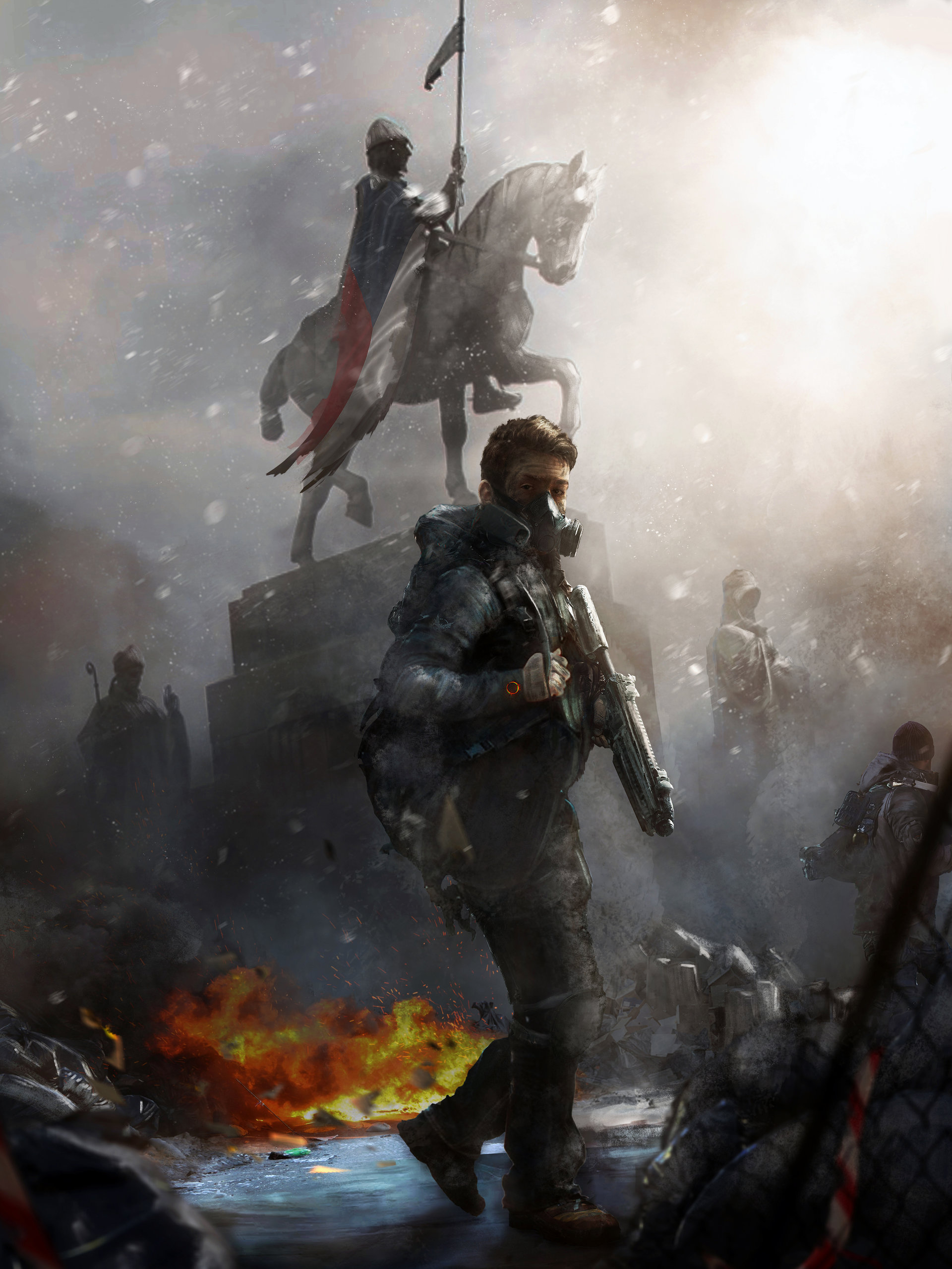 Artstation Tom Clancys The Division Fan Art Project Jakub Cervenka