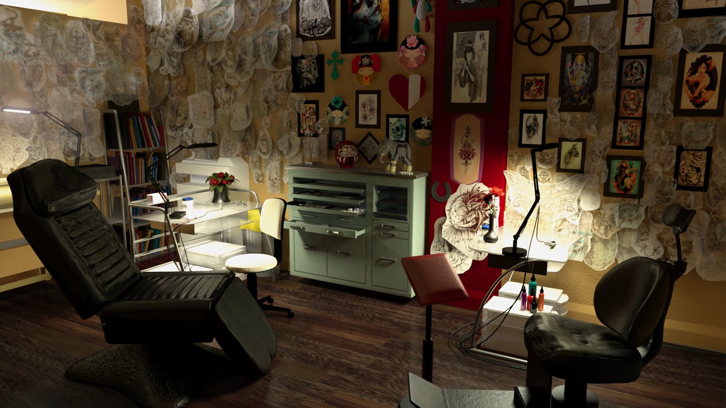 Tattoo Shop Interior Design Ideas