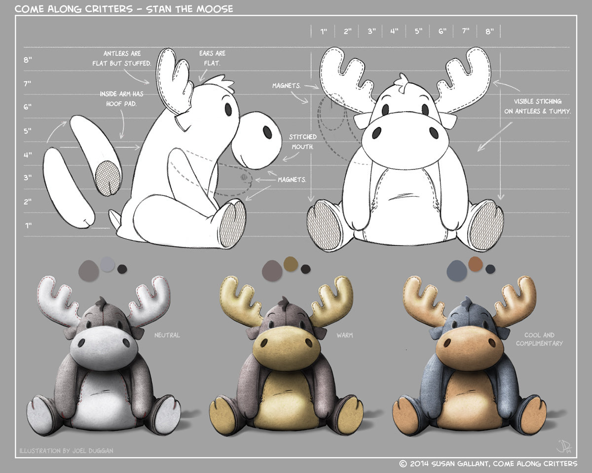 Artstation Come Along Critters Concept Art Joel Duggan