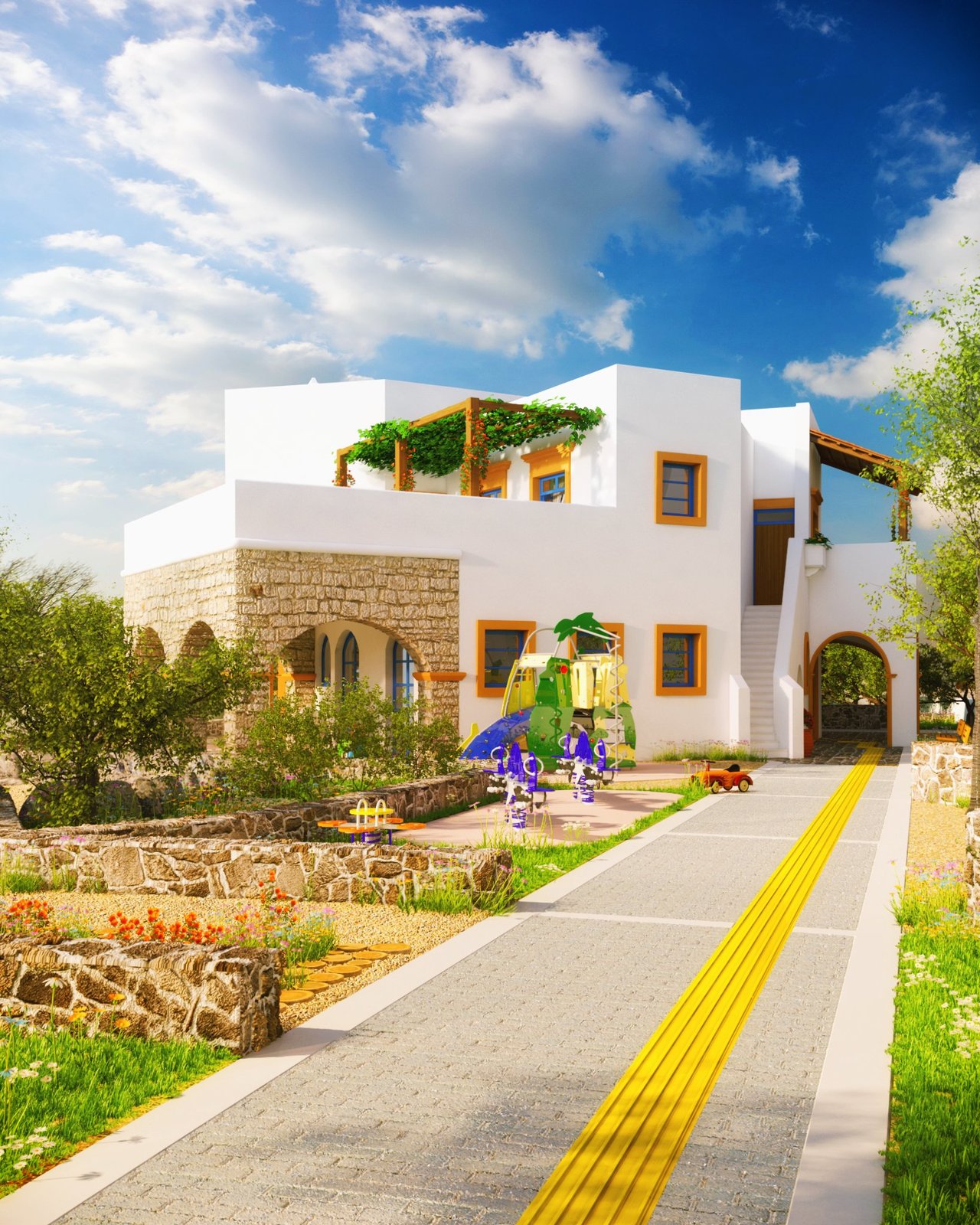 Kindergarten in Kithira 2