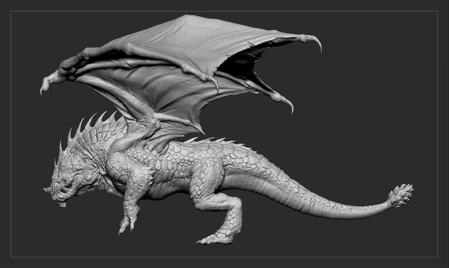 Artstation Dragon Wips Hooman Raad