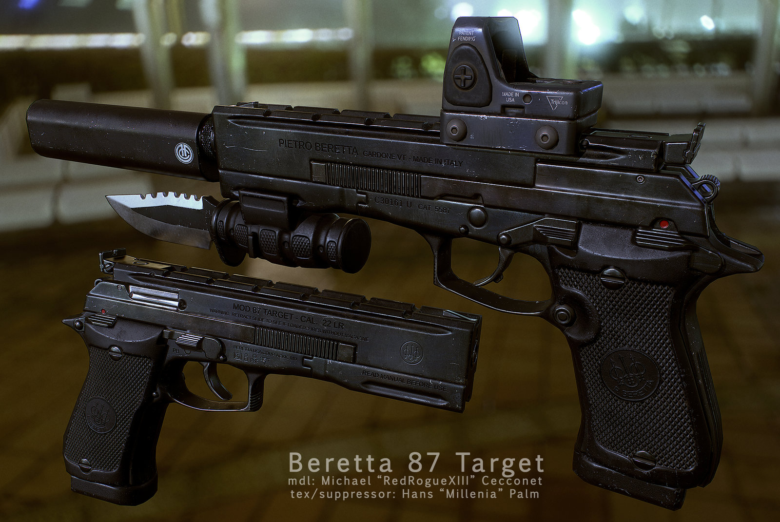 Beretta 87 Target