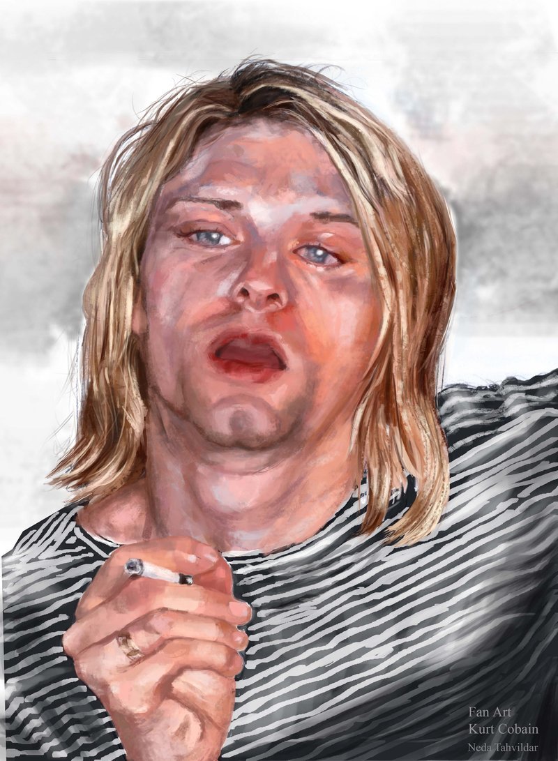 neda tahvildar kurt cobain
