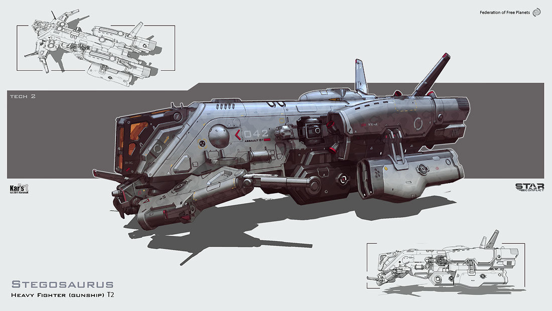 Artstation 18 Ships Star Conflict Alexey Pyatov