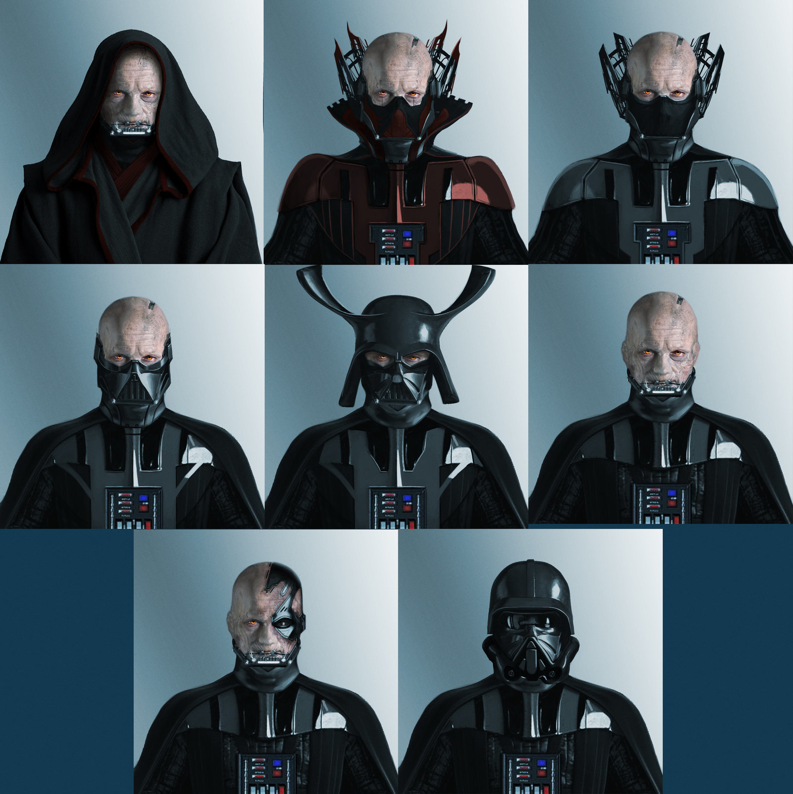 Darth Vader concepts.