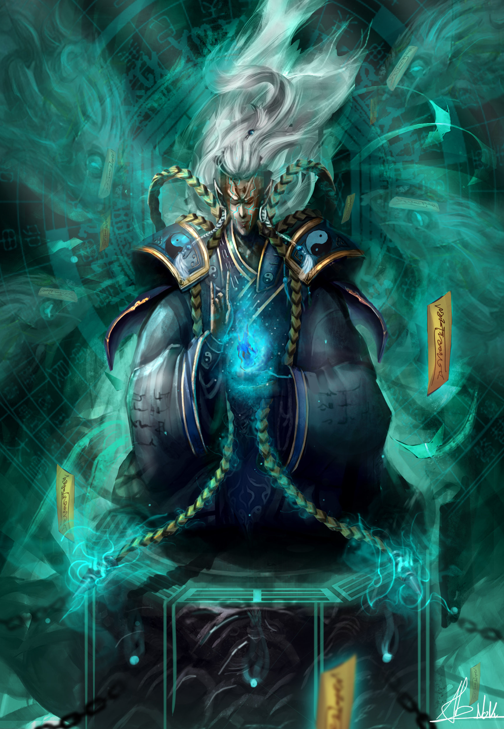 ArtStation Taoist hermit