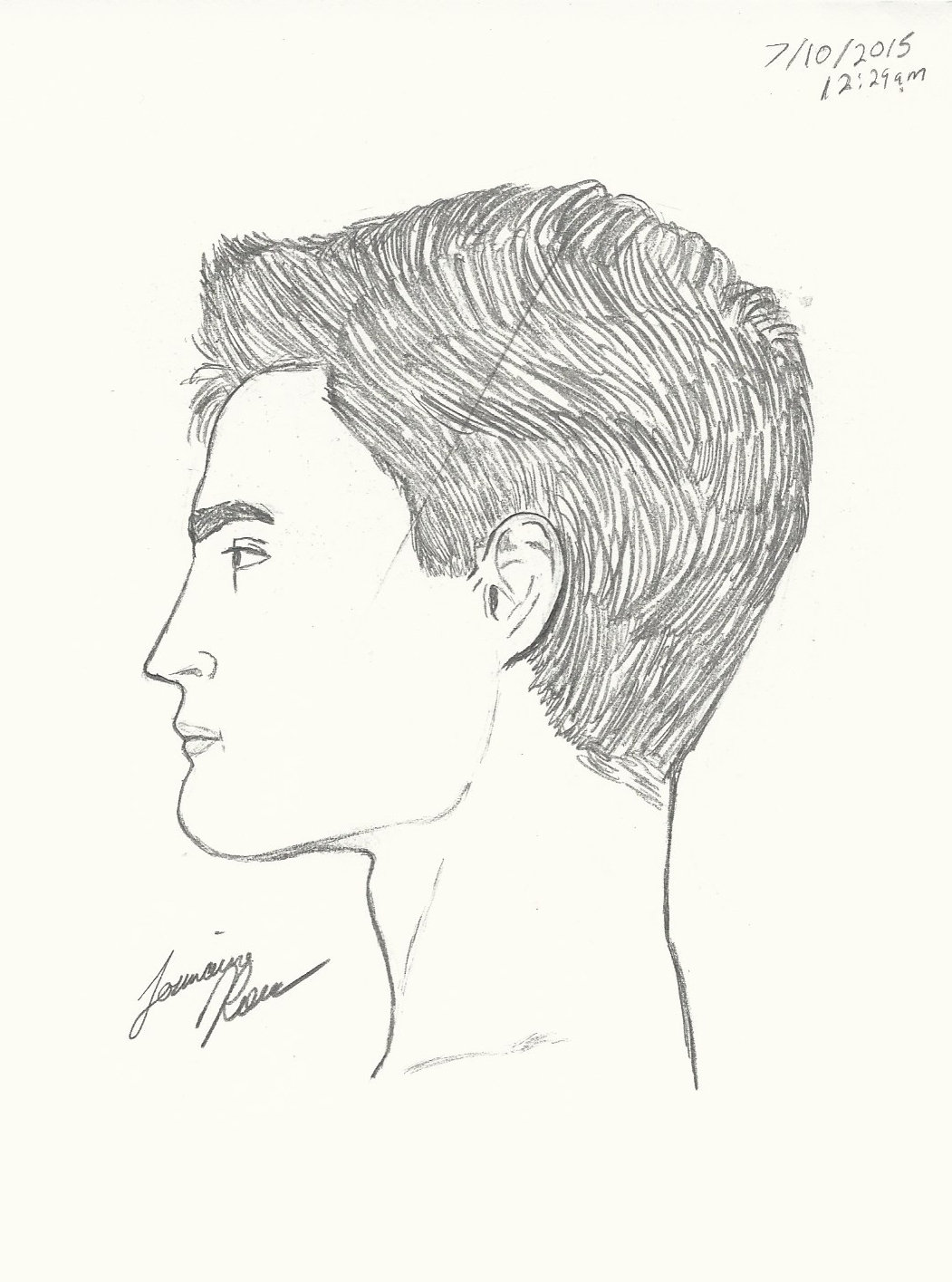 File:A male with naked torso; side view of right shoulder. Drawin Wellcome  V0029421.jpg - Wikimedia Commons