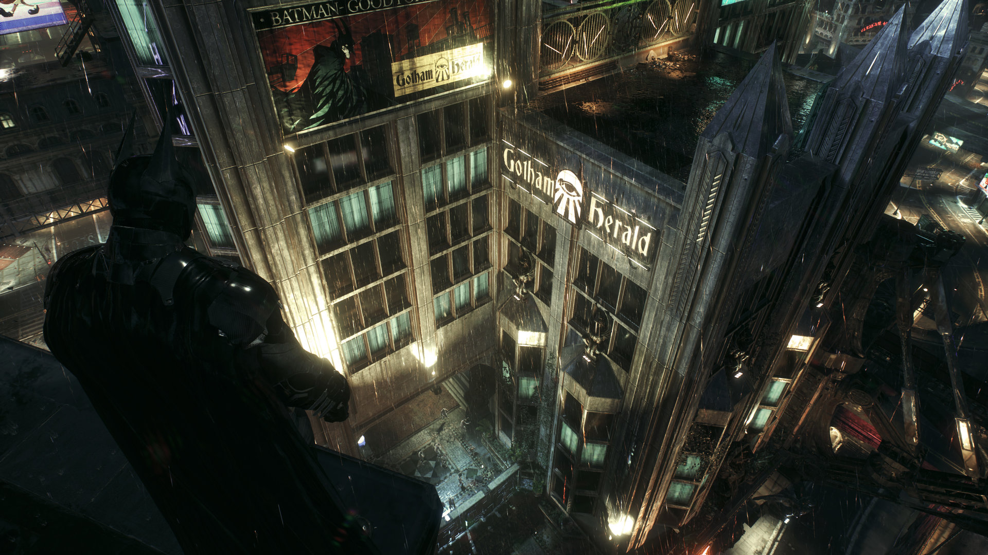 ArtStation Batman Arkham Knight Environments