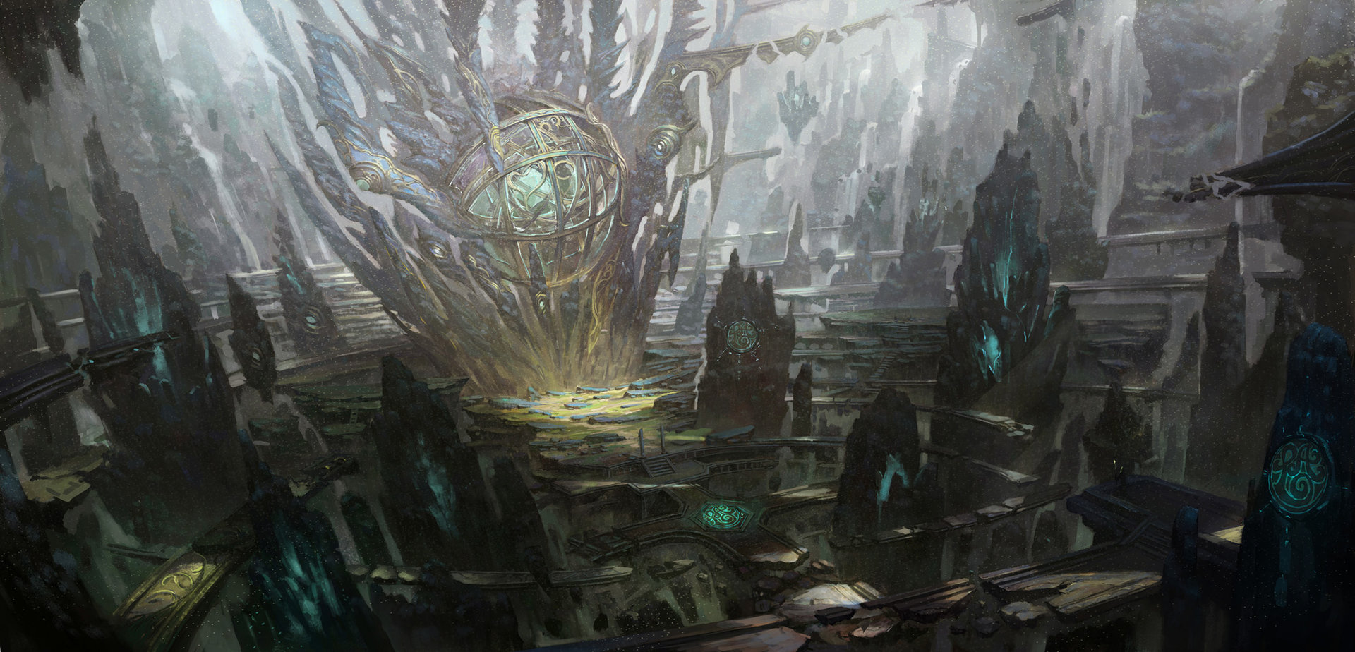 ArtStation - The Broken Altar Ruins