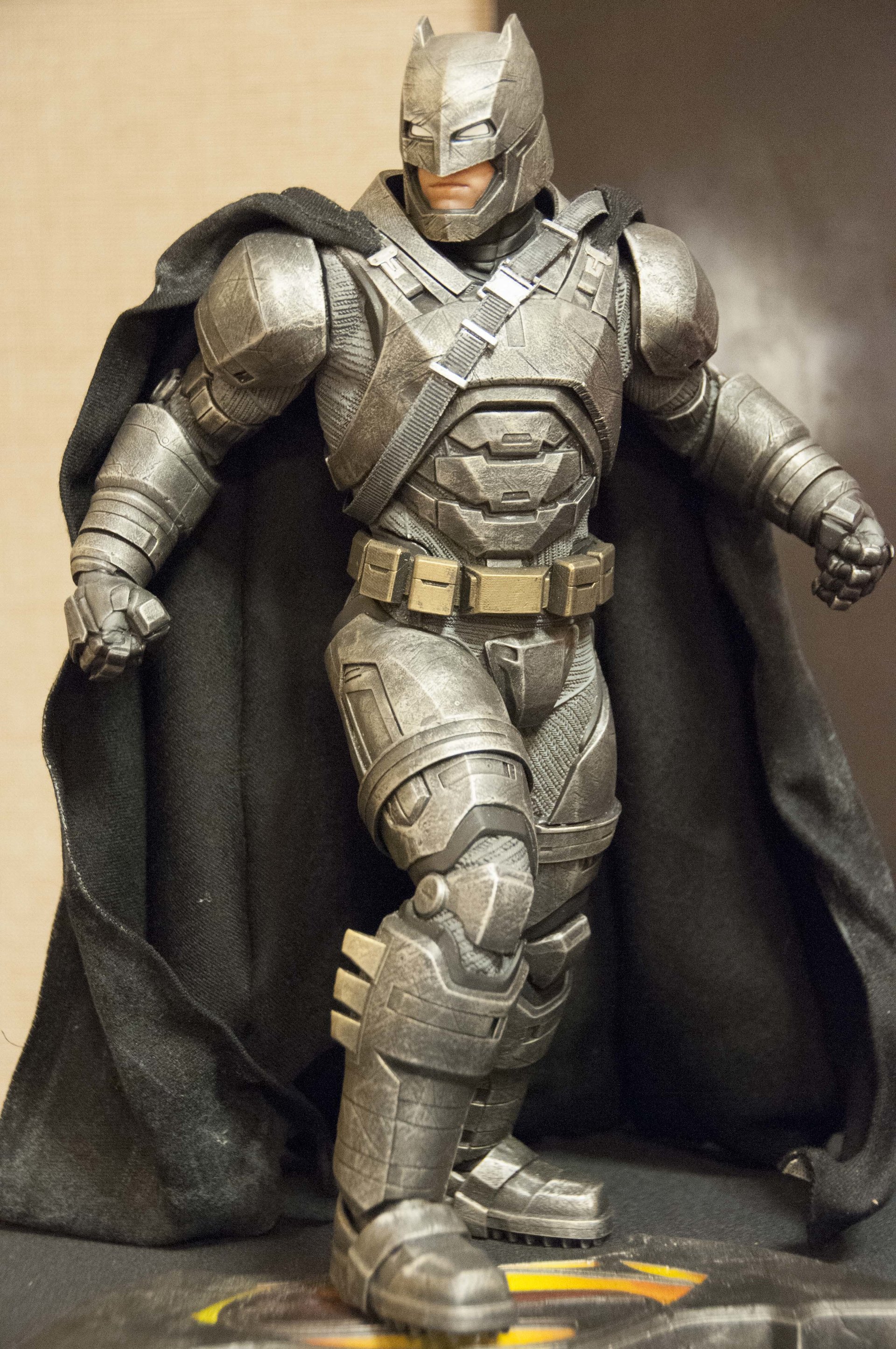 armored batman statue