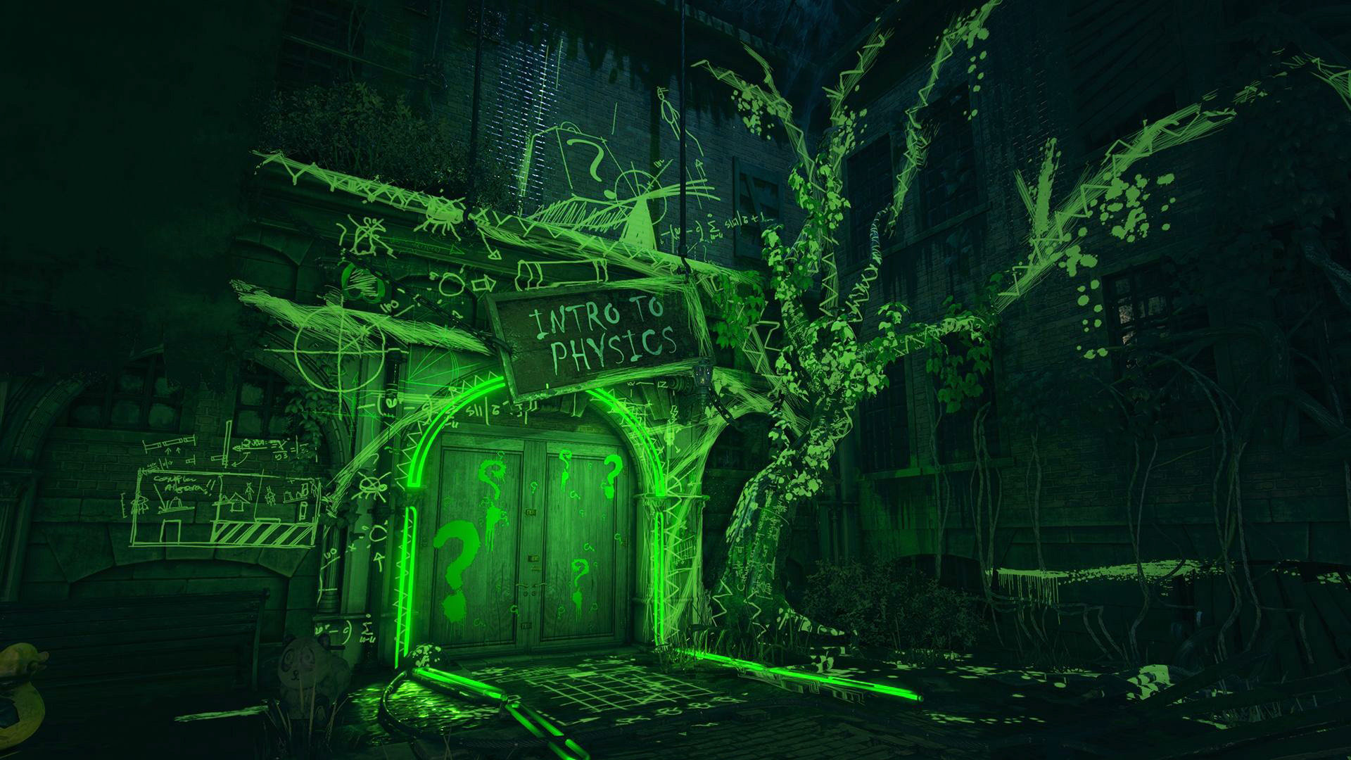 Artstation Batman Arkham Knight Riddler S Orphanage Ronan Mahon