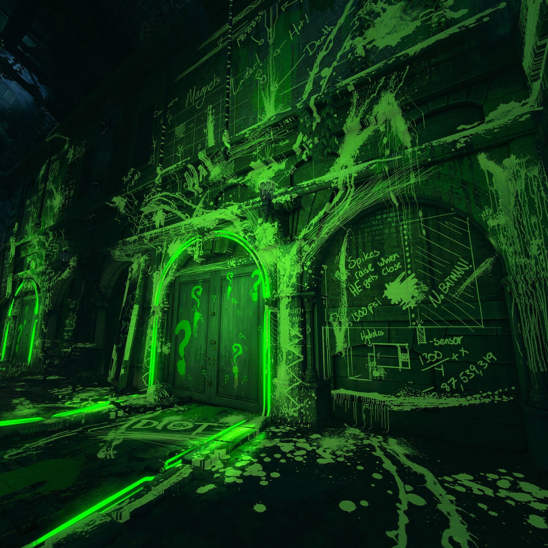 Artstation Batman Arkham Knight Riddler S Orphanage Ronan Mahon