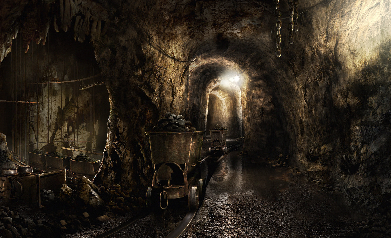 Hidro 220 3dbase and matte painting