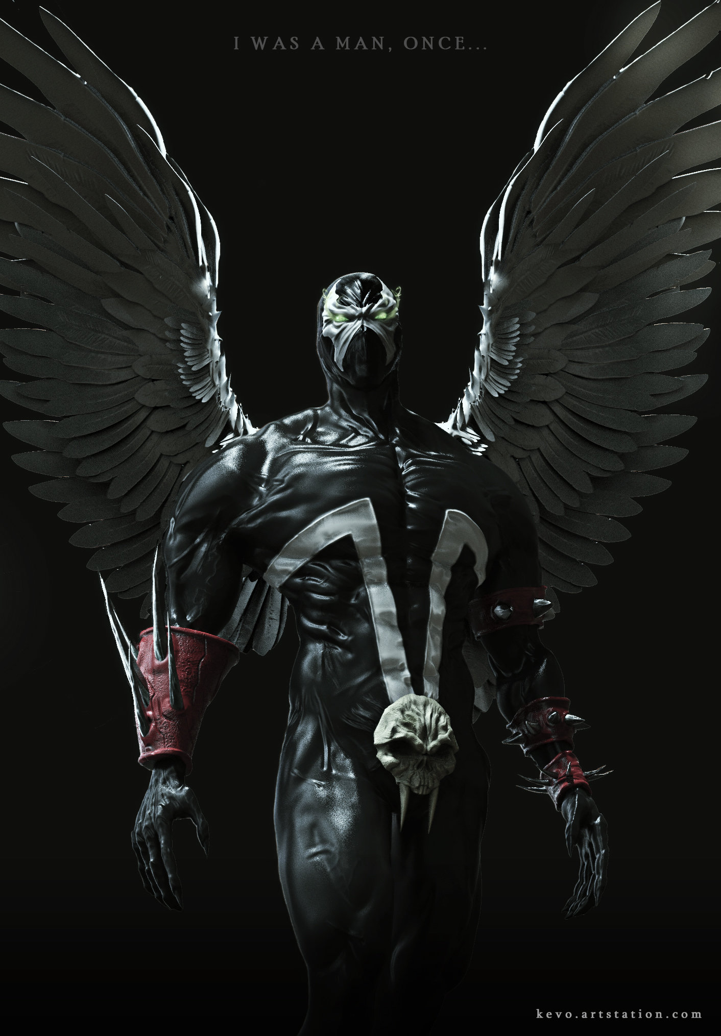 Artstation Spawn From Heaven And Hell Kevin Cruz