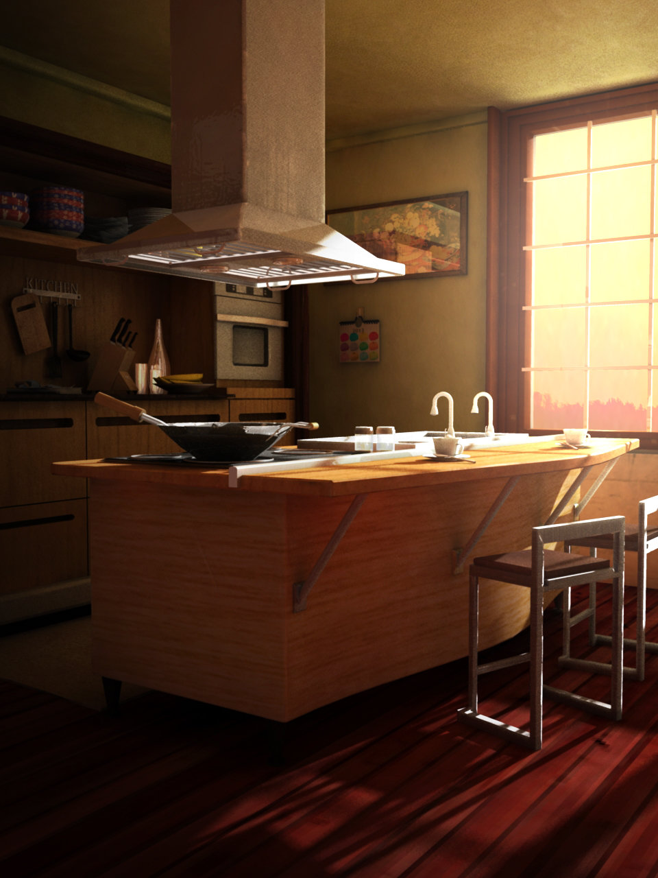 Makoto Wong Ka Cun Modern Kitchen