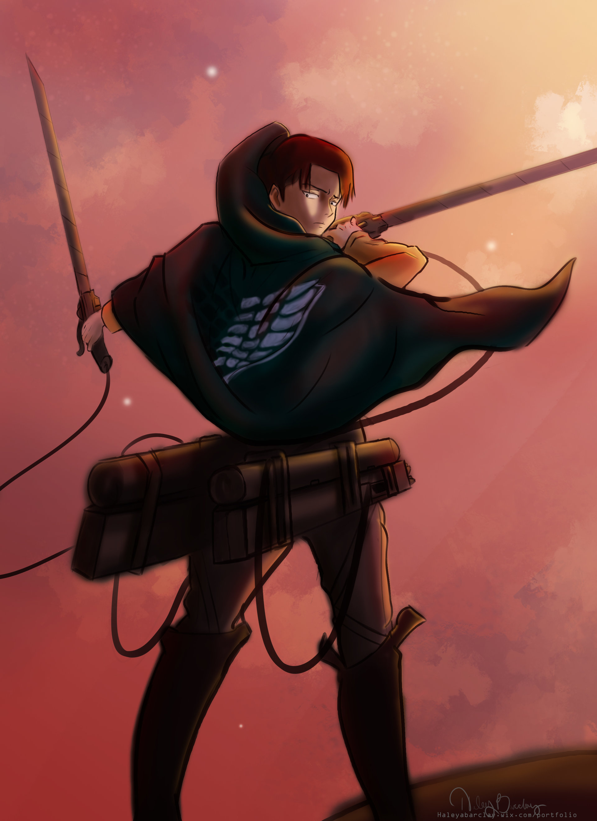 ArtStation - Captain Levi, Haley Barclay